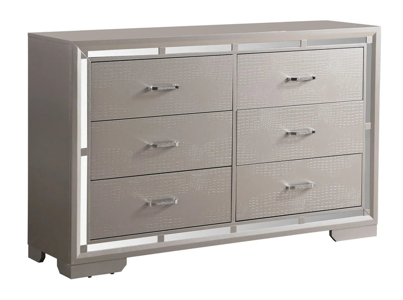 Alana - Dresser - Silver Champagne by HouseOfZazla