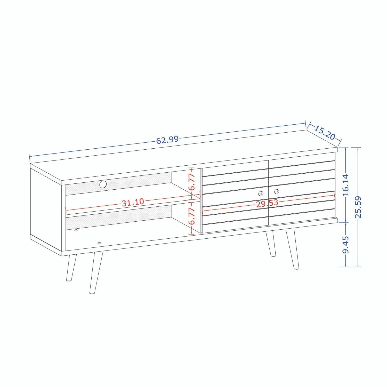 Liberty - TV Stand With For 46" - 60" TVs