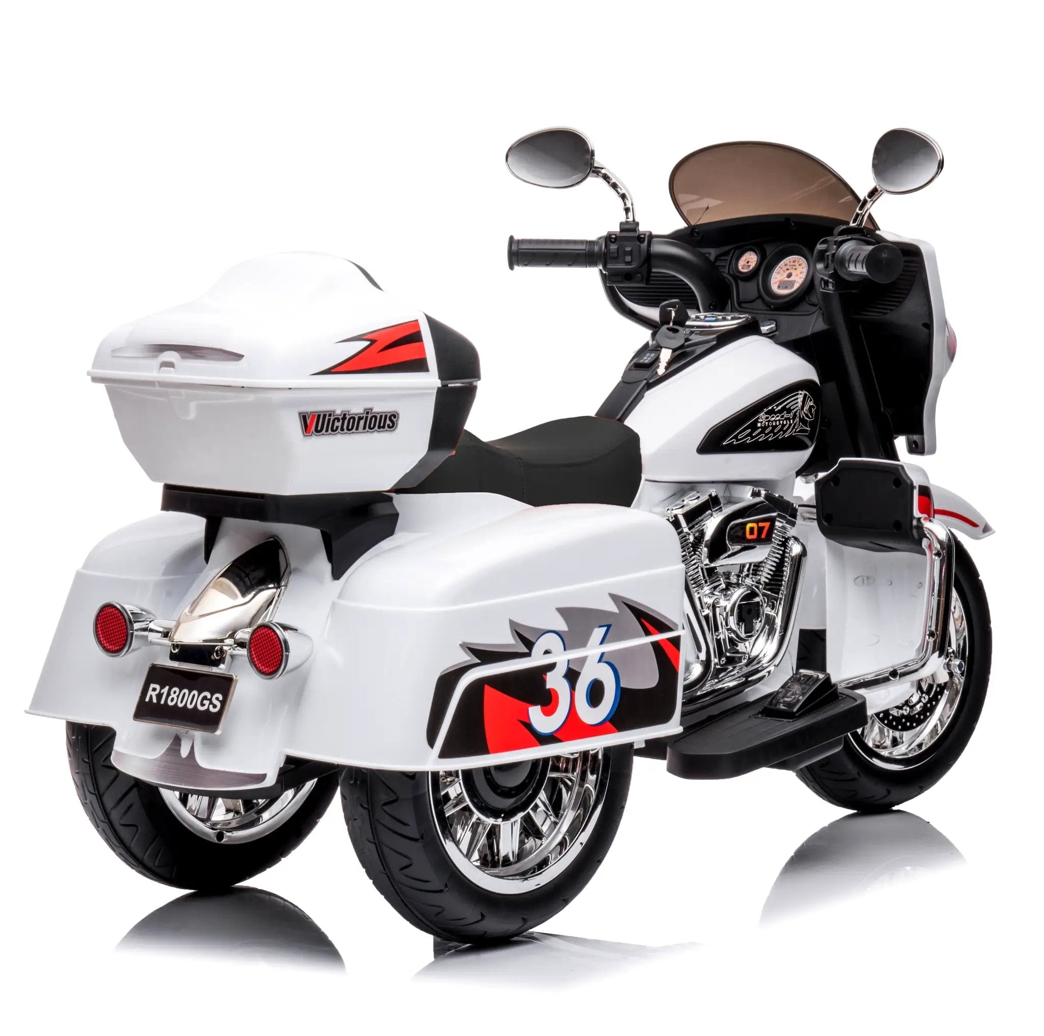 12V Kids Ride-On Motorcycle by HouseOfZazla