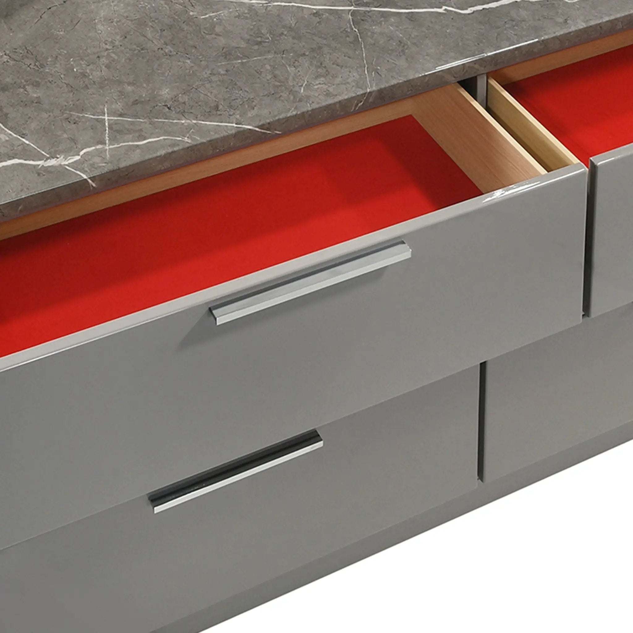 Elara - Dresser - Gray by HouseOfZazla