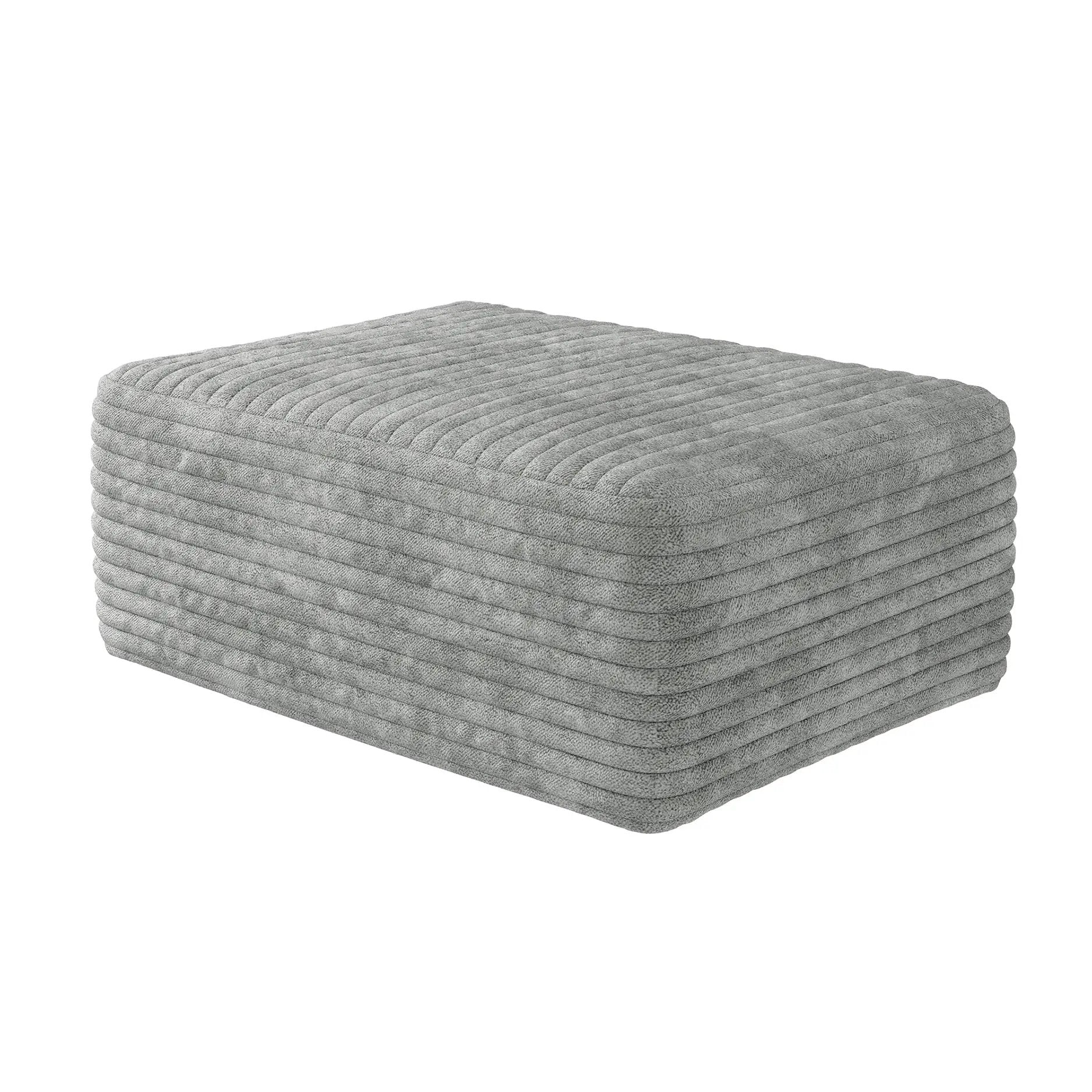 Y165 Ottoman in Grey by HouseOfZazla