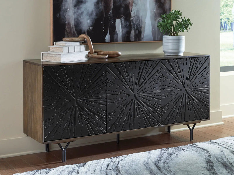 Lavinmont - Accent Cabinet - Multi Brown by Unique Piece Furniture