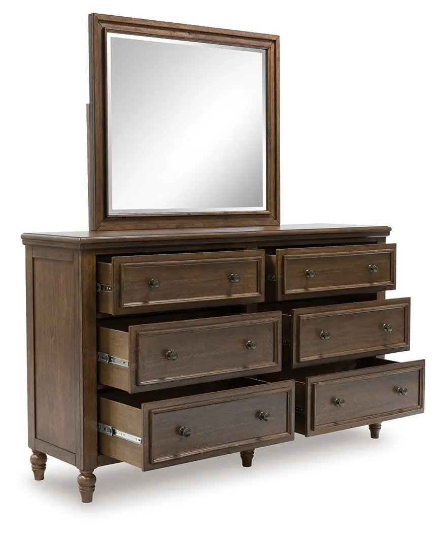 Sturlayne - Dresser And Mirror - Brown by Unique Piece Furniture