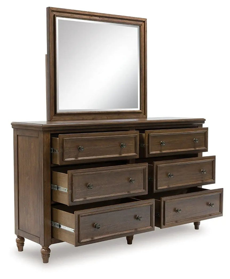 Sturlayne - Dresser And Mirror - Brown by Unique Piece Furniture