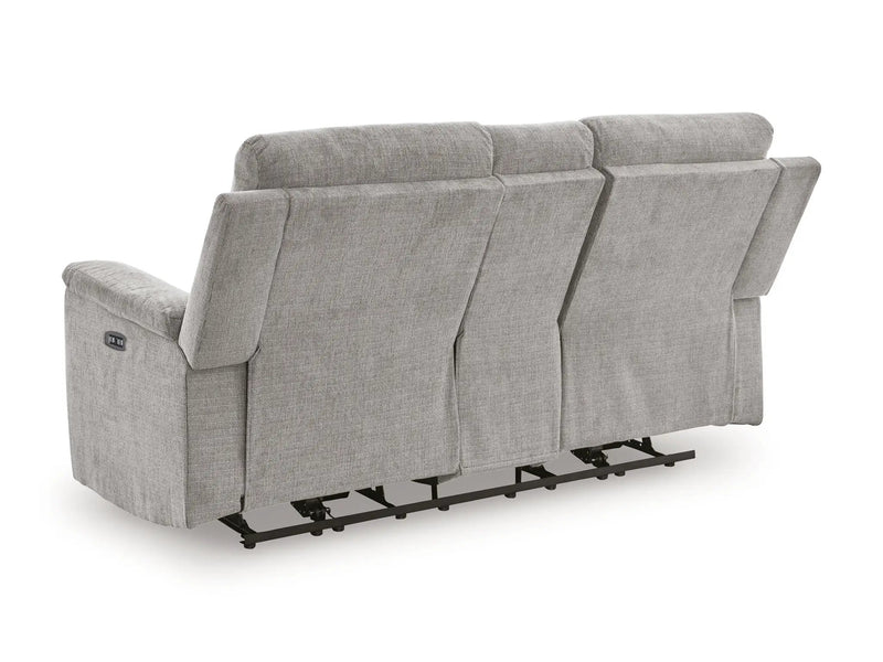 Barnsana - Dbl Power Reclining Loveseat With Console by Unique Piece Furniture