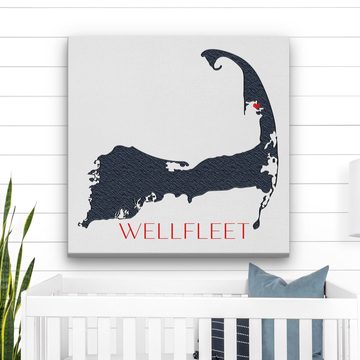 Cape Cod Canvas Customizable Silhouette Wall Decor, photo 9 of 9