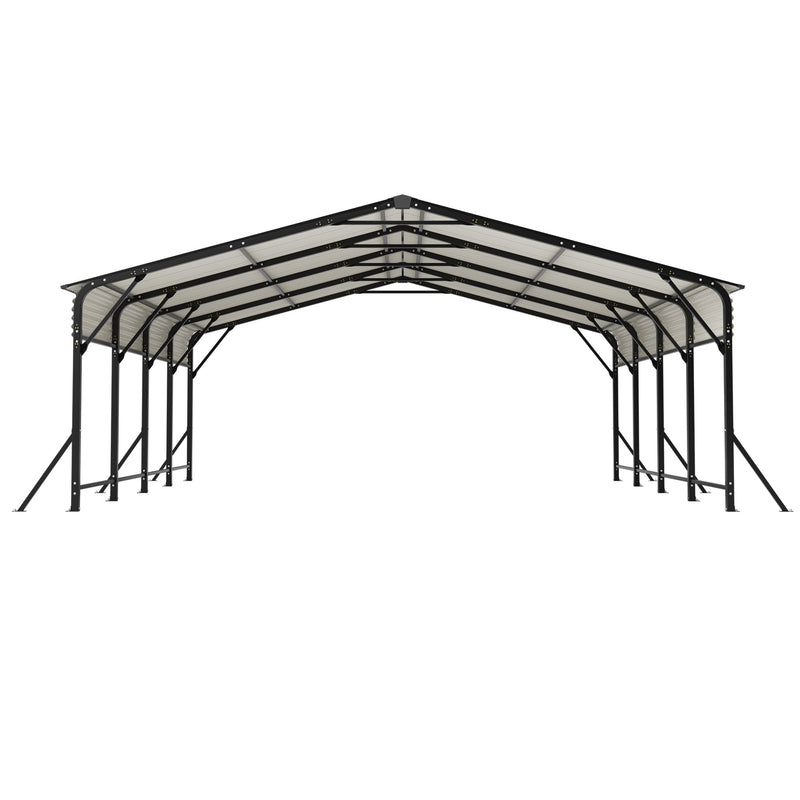 20'x20' Galvanated Steel Carport Canopy by HouseOfZazla