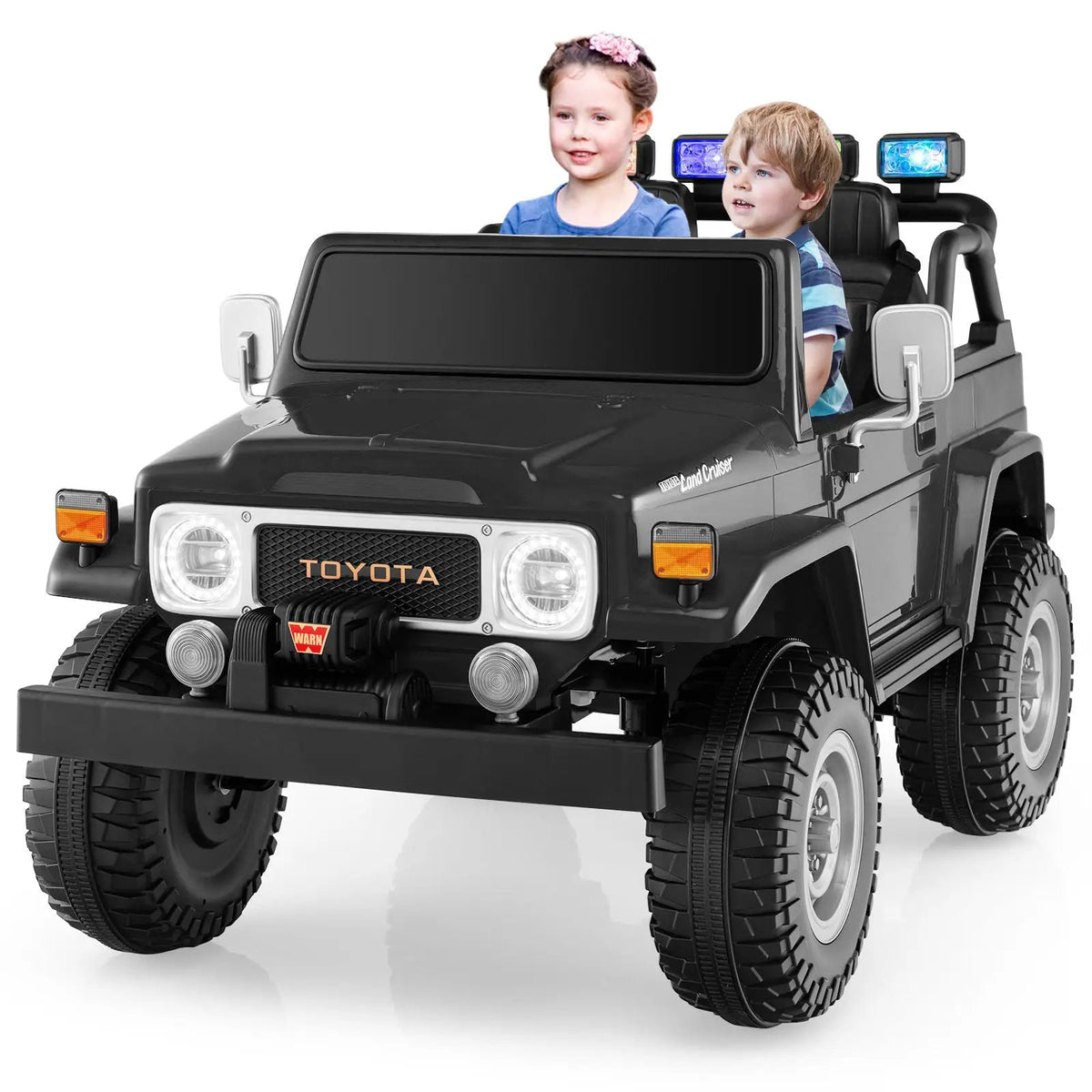 12V 2-Seat Licensed Kids Ride On Toyota FJ40 Car with 2.4G Remote Control, photo 7 of 10