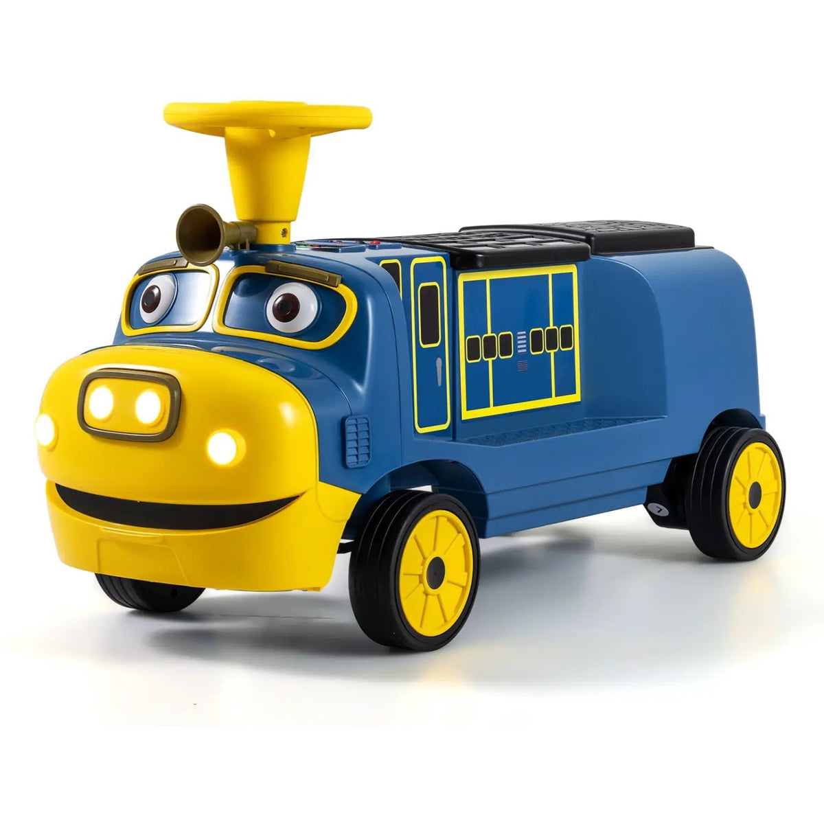 12V Kids Ride-On Train with Adjustable Seat & Music, photo 11 of 16