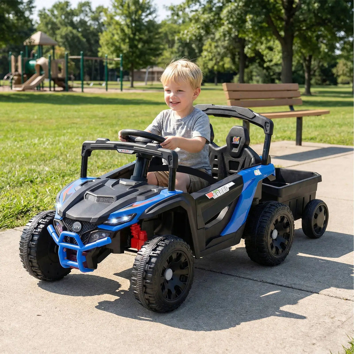 12V Battery Powered Ride On Tractor with Parent Remote Control, photo 11 of 24