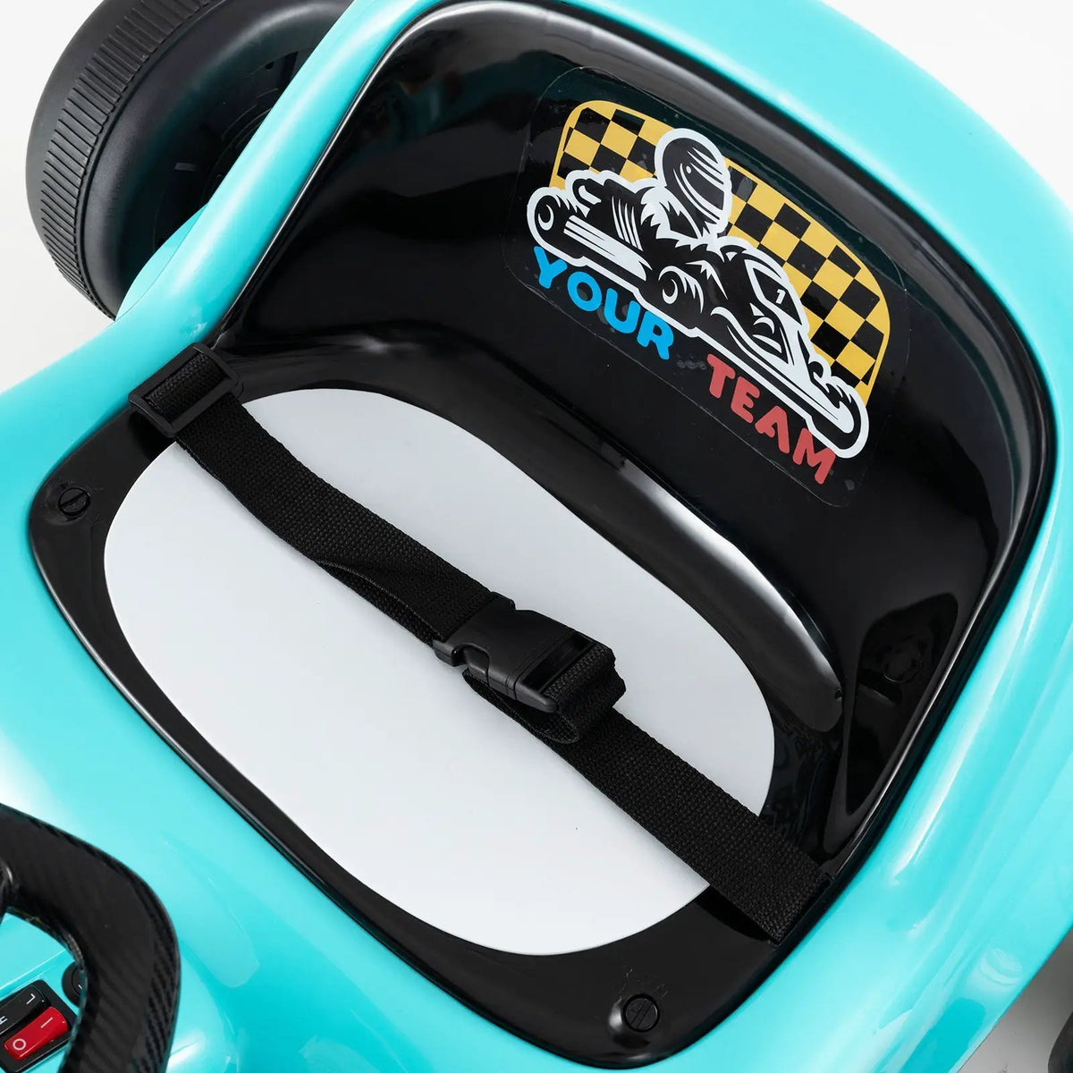12V Electric Go Kart for Kids Race Toy with Remote Control and Music, photo 7 of 10