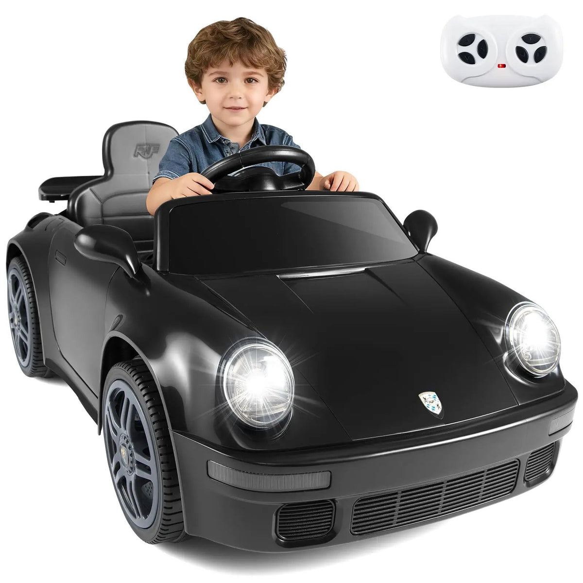 12V Electric Ride On Car Licensed RUF CTR with Remote Control and Music, photo 6 of 16