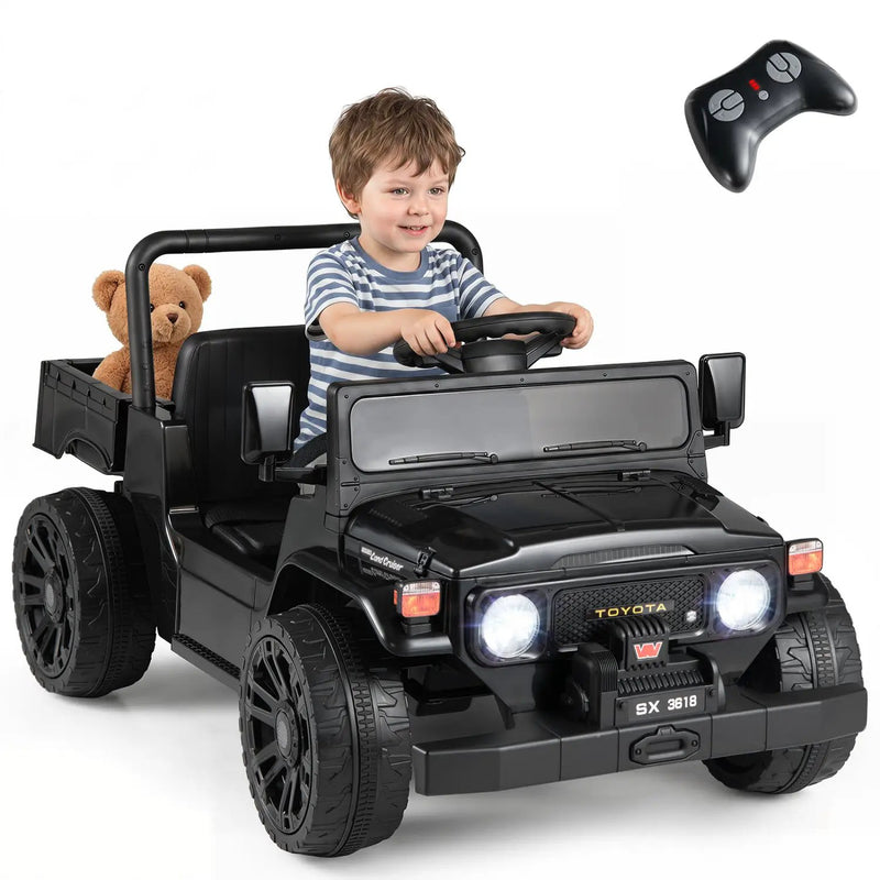 12V Electric Ride On Truck with Dump Bed and Remote Control by DirectDeals