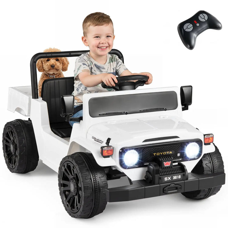 12V Electric Ride On Truck with Dump Bed and Remote Control by DirectDeals