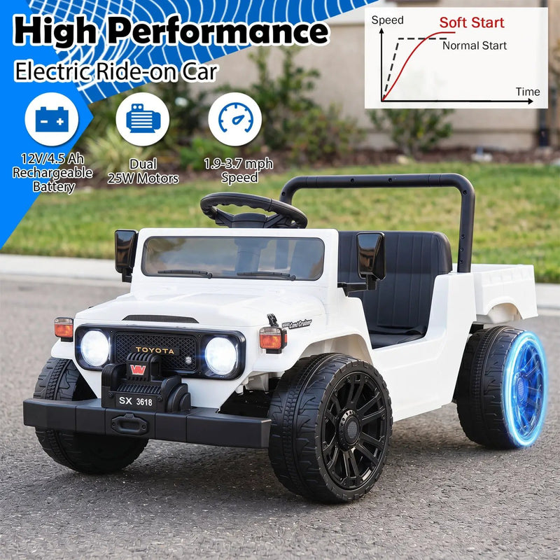 12V Electric Ride On Truck with Dump Bed and Remote Control by DirectDeals