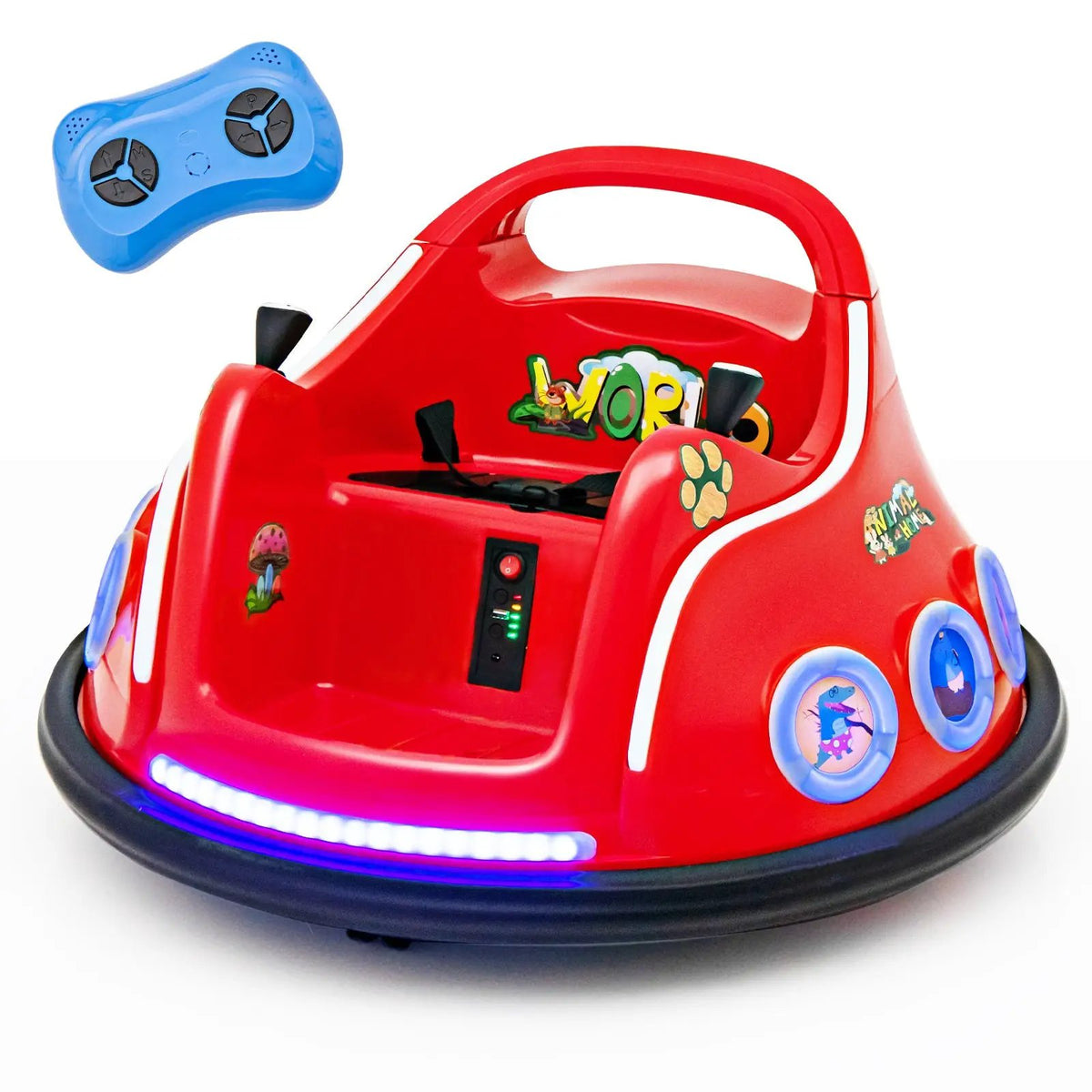 12V Electric Ride On Car with Remote Control and Flashing LED Lights, photo 10 of 10