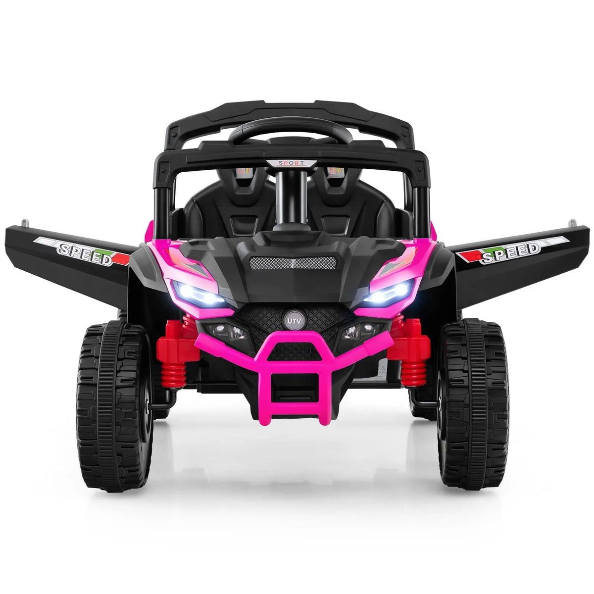 12V Kids Ride On Car UTV Electric Vehicle with LED Lights Music and Horn, photo 10 of 24