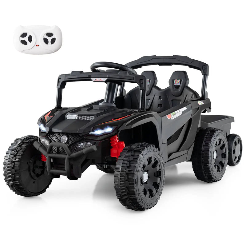 12V Battery Powered Ride On Tractor with Parent Remote Control by DirectDeals