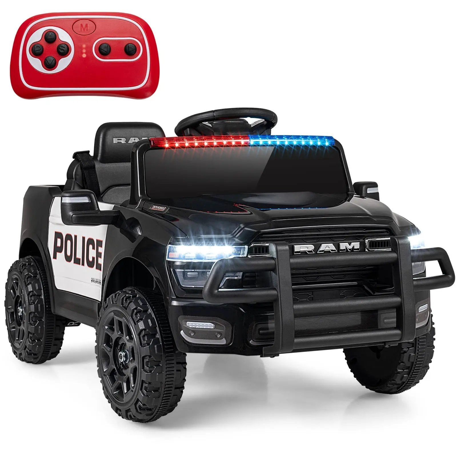 12V Kids Ride On Car Licensed RAM 3500 Electric Vehicle with Remote Control by DirectDeals