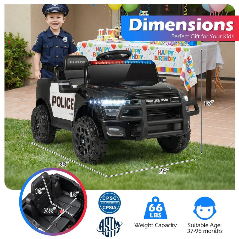 12V Kids Ride On Car Licensed RAM 3500 Electric Vehicle with Remote Control by DirectDeals