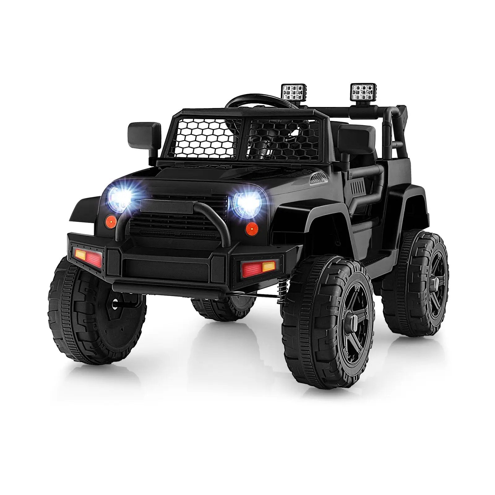 12V Kids Ride On Truck with Remote Control and Headlights by DirectDeals