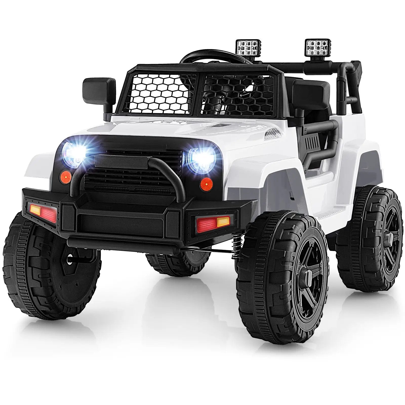 12V Kids Ride On Truck with Remote Control and Headlights by DirectDeals
