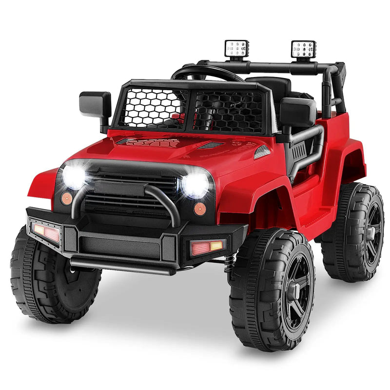 12V Kids Ride On Truck with Remote Control and Headlights by DirectDeals