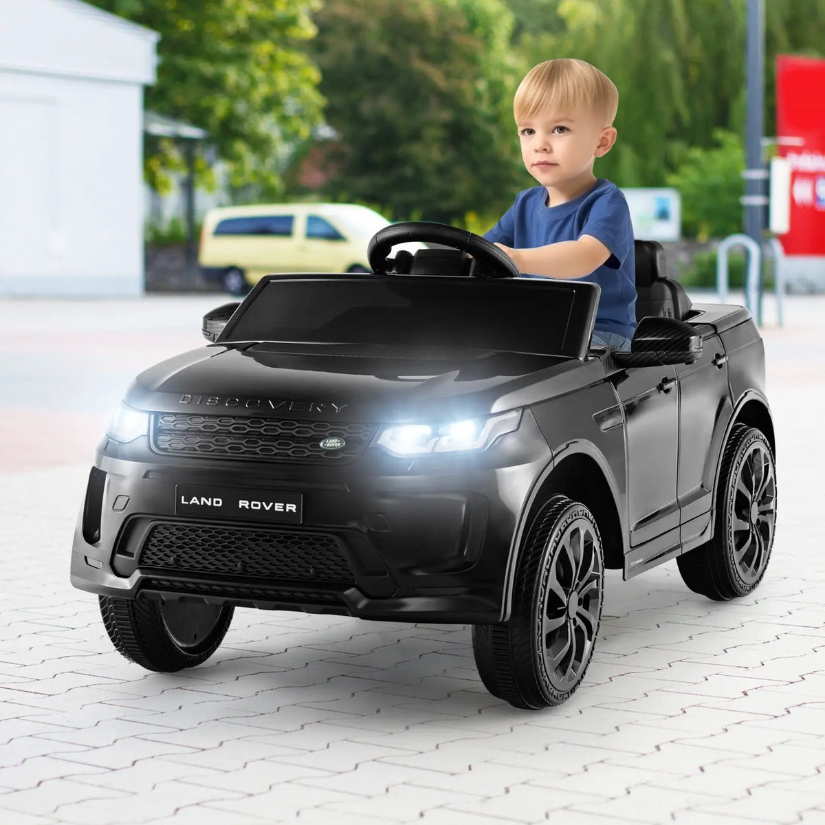 12V Kids Ride On Car with Remote Control Lockable Doors Slow Start System and LED Lights, photo 2 of 10