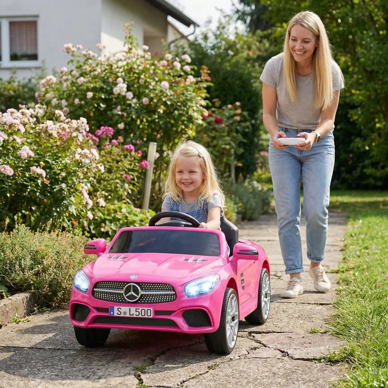 12V Kids Ride on Car Licensed Mercedes-Benz with Remote and Music by DirectDeals