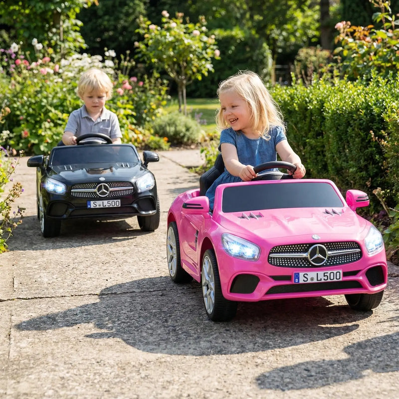 12V Kids Ride on Car Licensed Mercedes-Benz with Remote and Music by DirectDeals