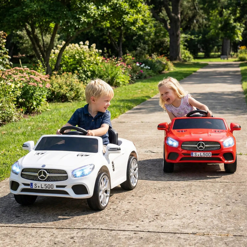 12V Kids Ride on Car Licensed Mercedes-Benz with Remote and Music by DirectDeals