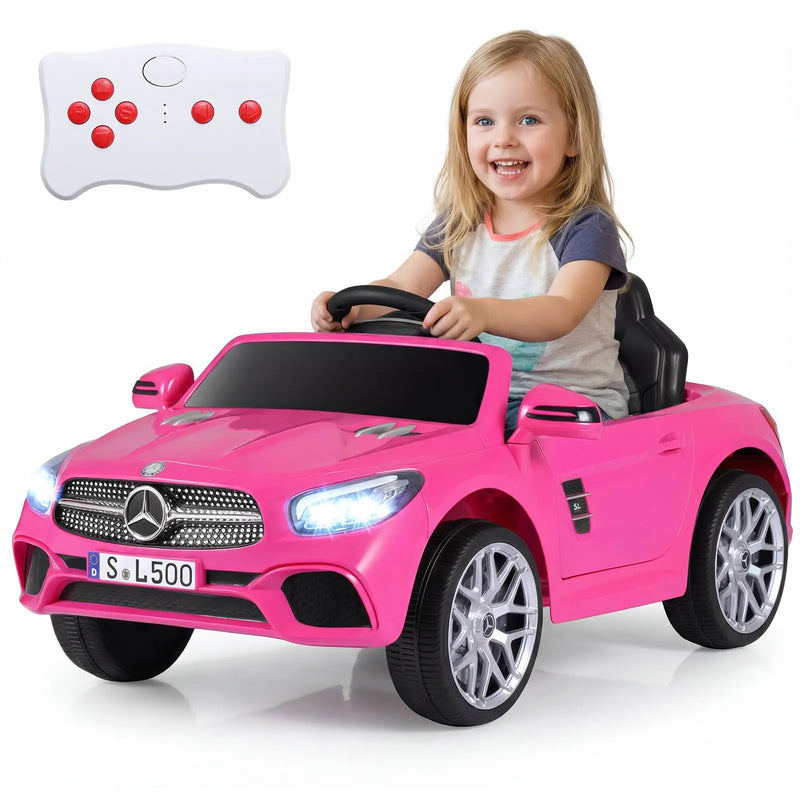 12V Kids Ride on Car Licensed Mercedes-Benz with Remote and Music by DirectDeals