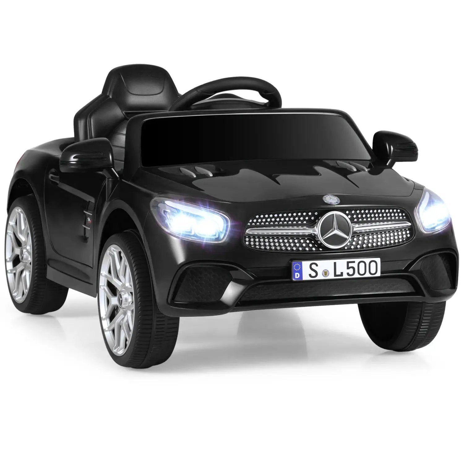 12V Kids Ride on Car Licensed Mercedes-Benz with Remote and Music by DirectDeals