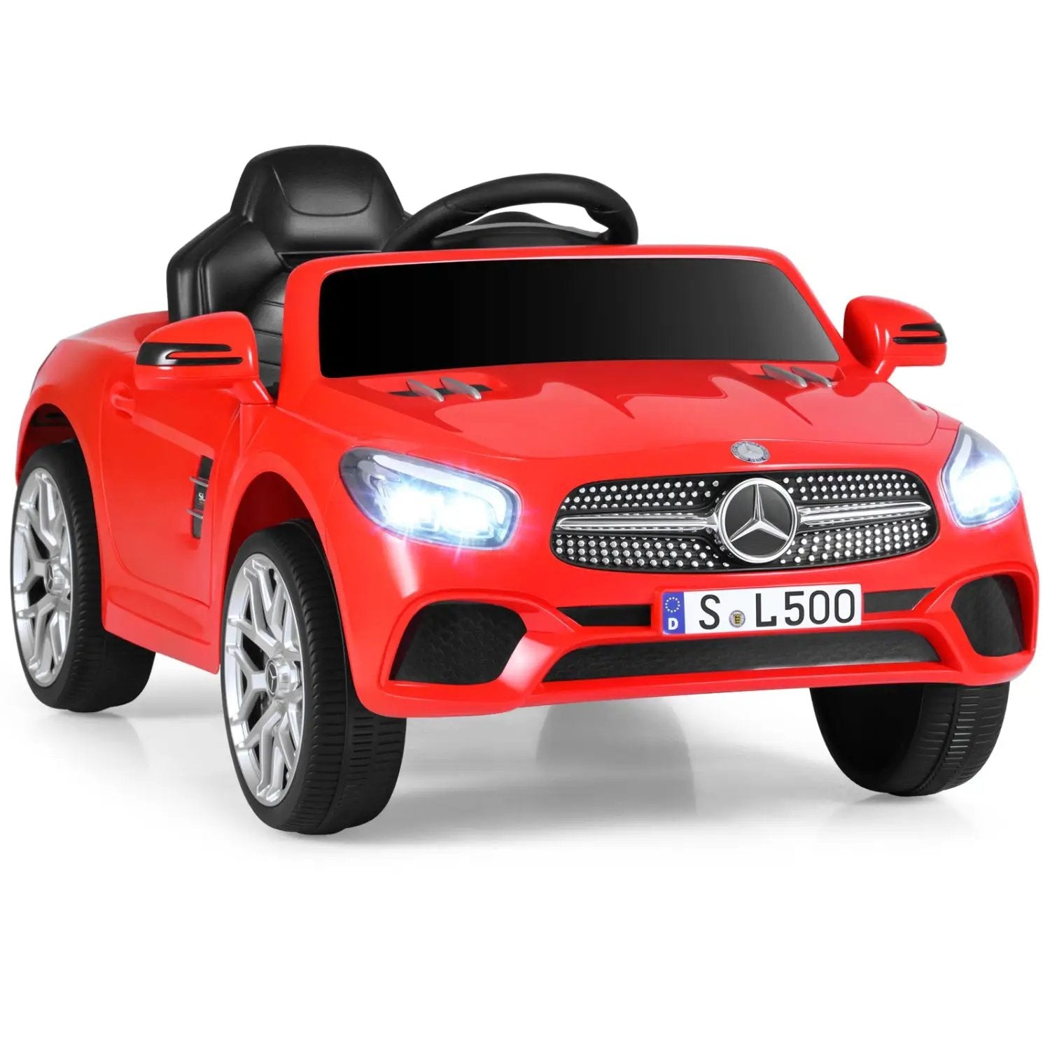 12V Kids Ride on Car Licensed Mercedes-Benz with Remote and Music by DirectDeals