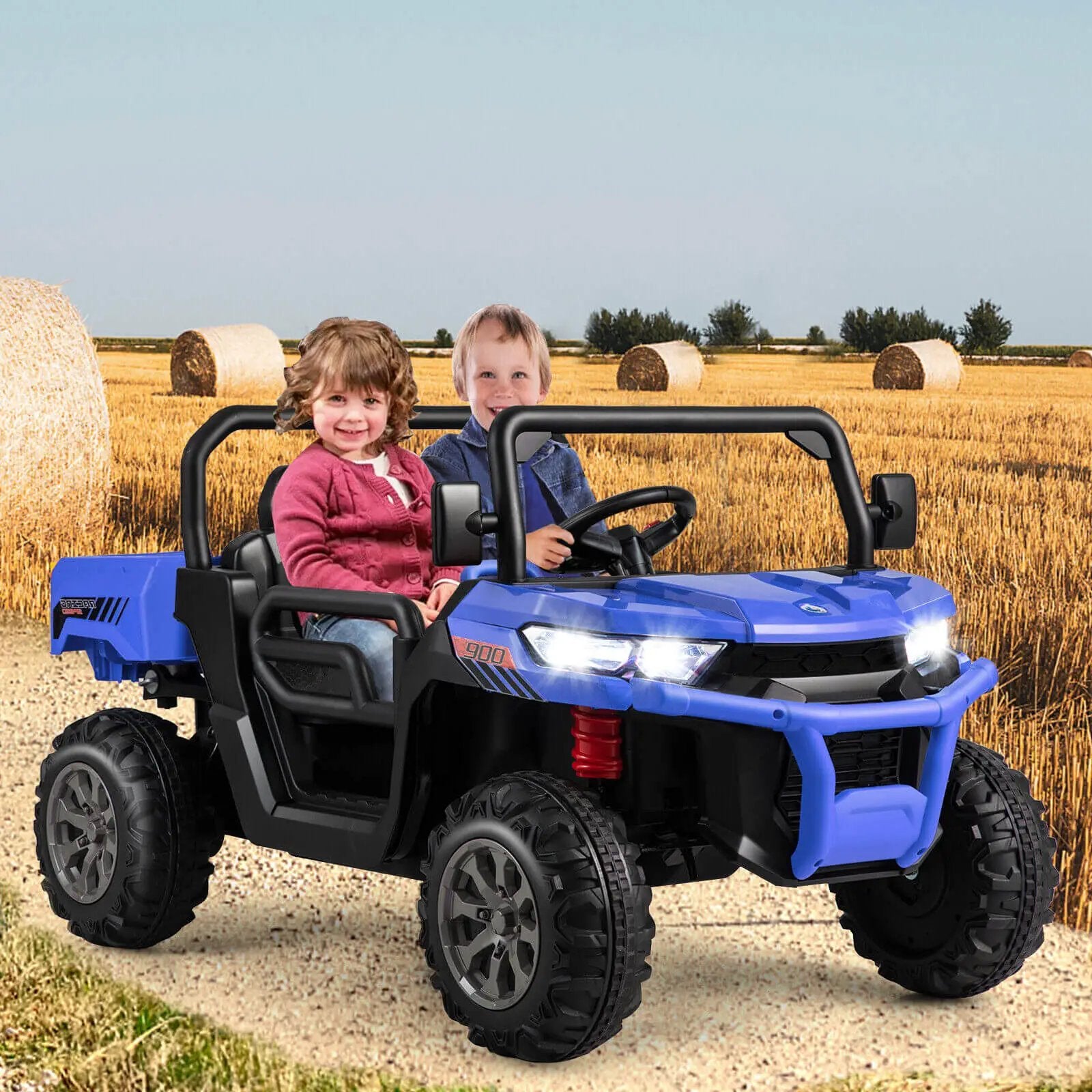 12V Kids Ride on Truck Car Battery Powered Electric Vehicle by DirectDeals