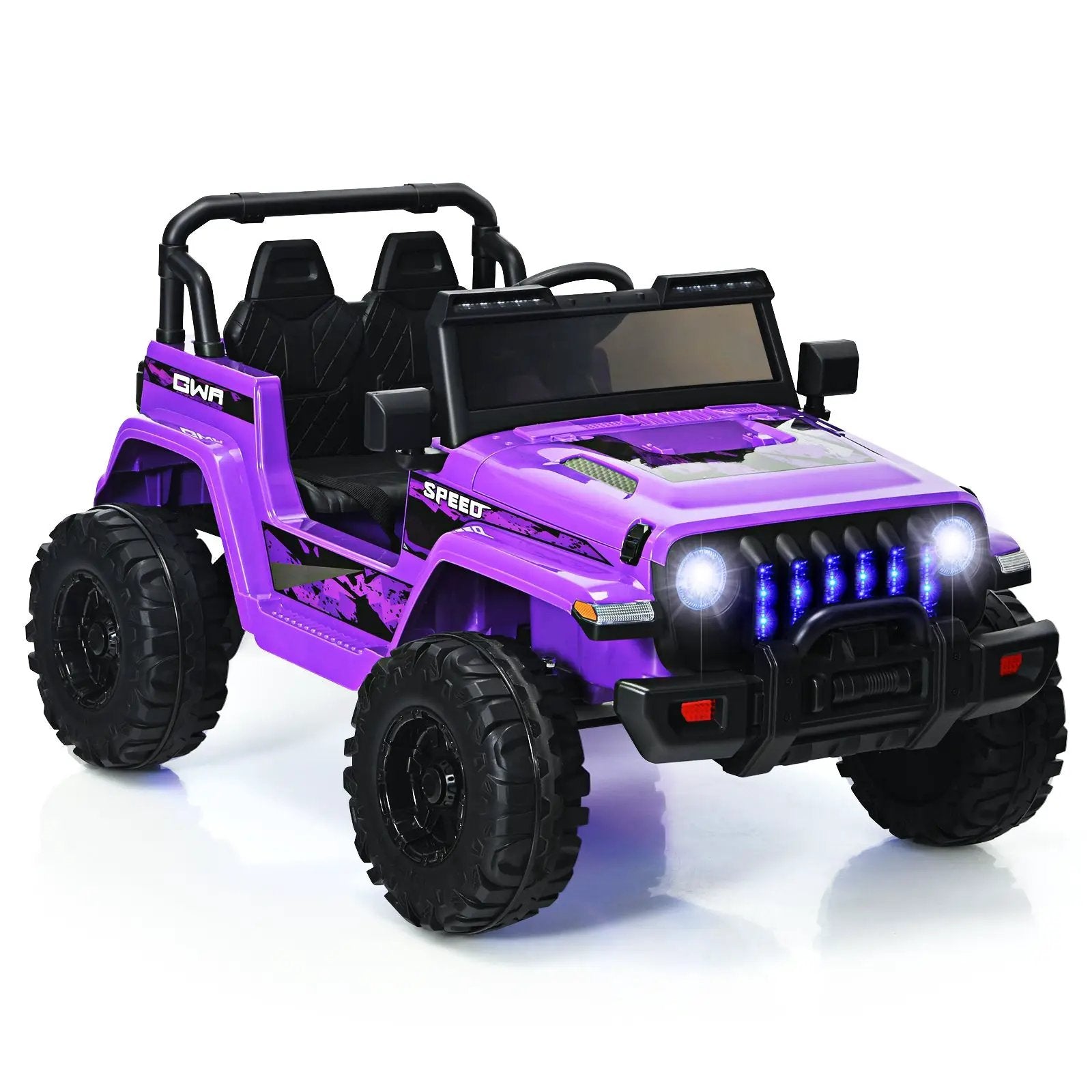 12V Kids Ride-on Jeep Car with 2.4 G Remote Control by DirectDeals