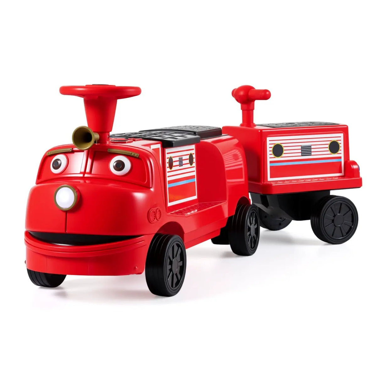 12V Kids Ride-On Train 3-Seater with Detachable Carriage, photo 11 of 16