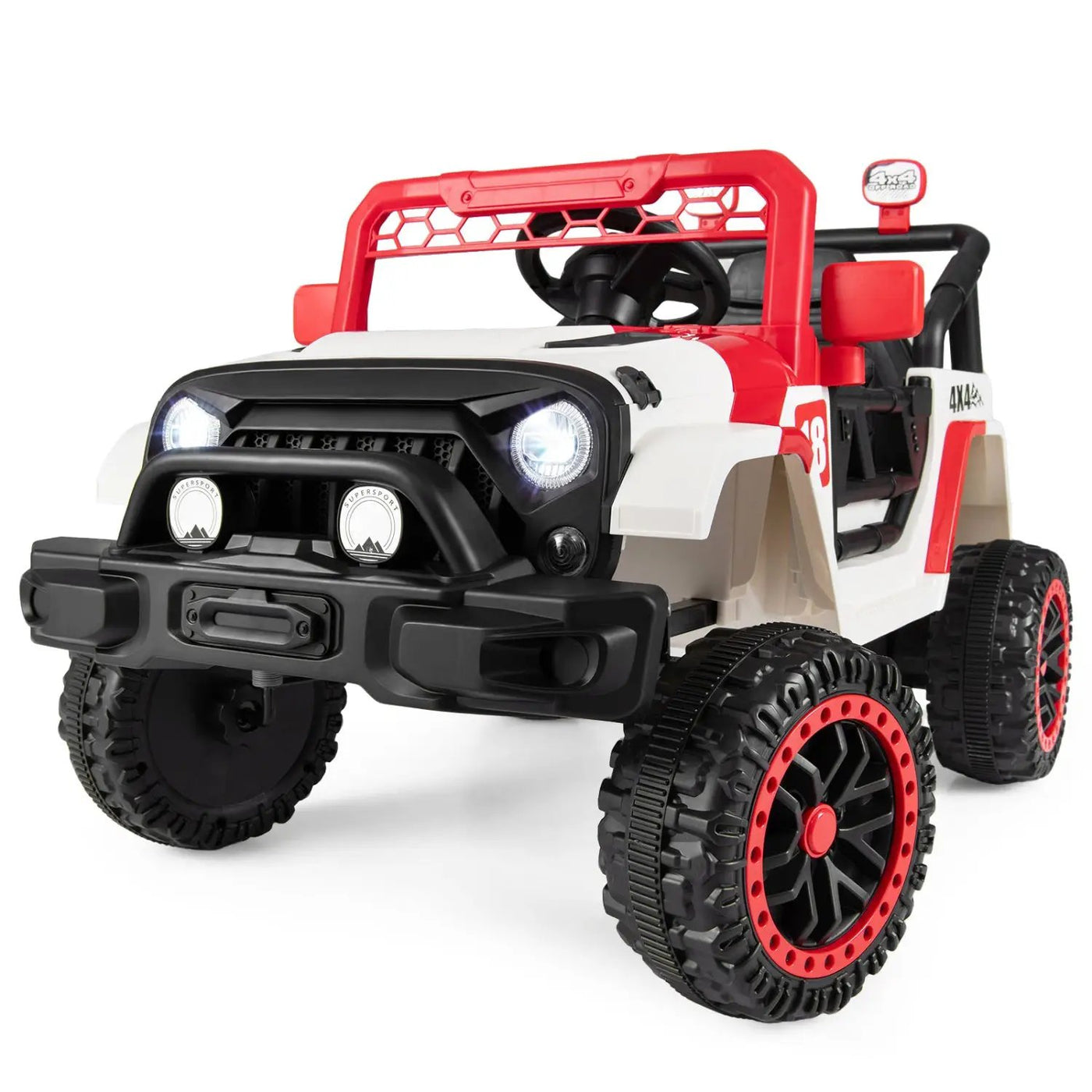 12V Kids Ride On Truck with Remote Control and 3 Speeds by DirectDeals