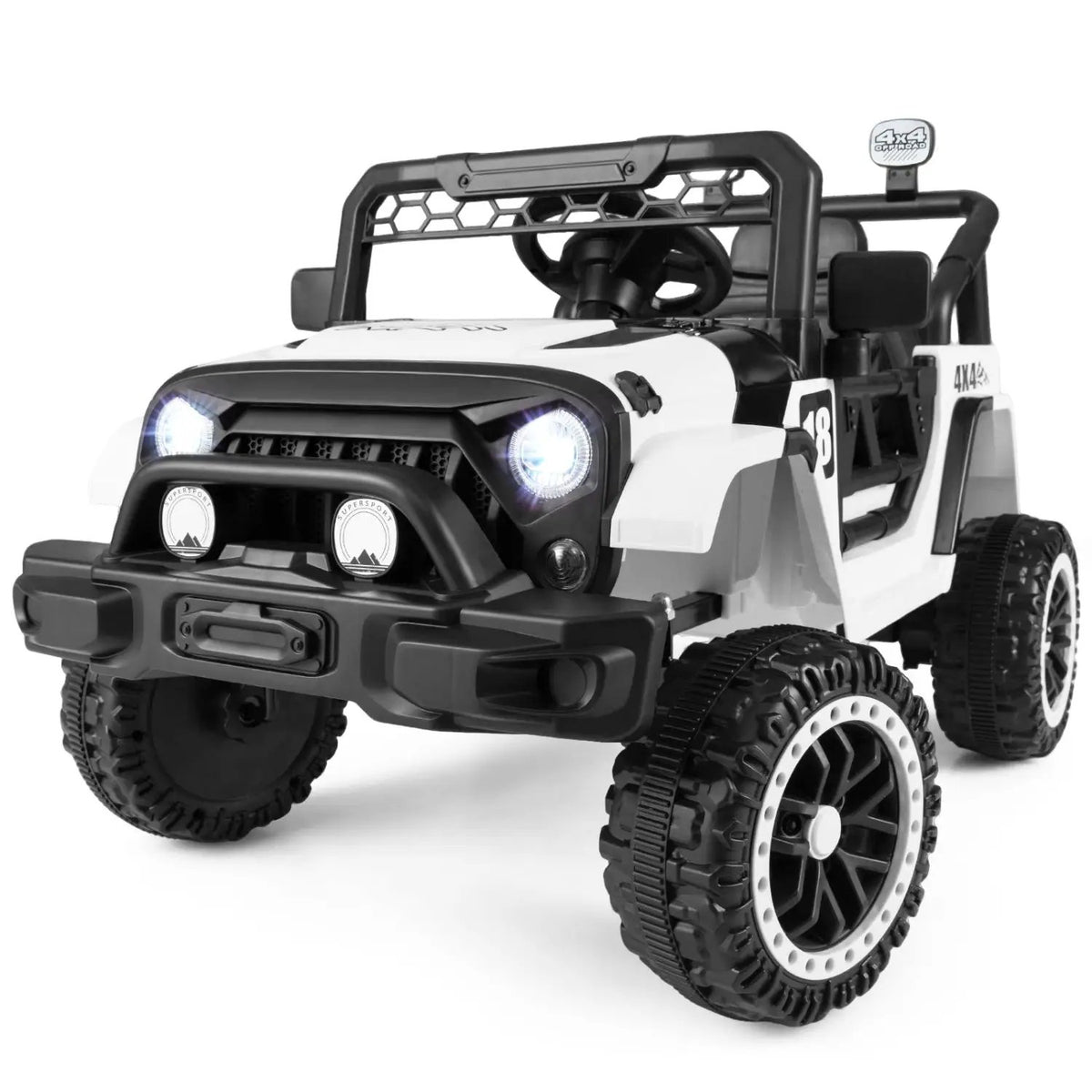 12V Kids Ride On Truck with Remote Control and 3 Speeds by DirectDeals