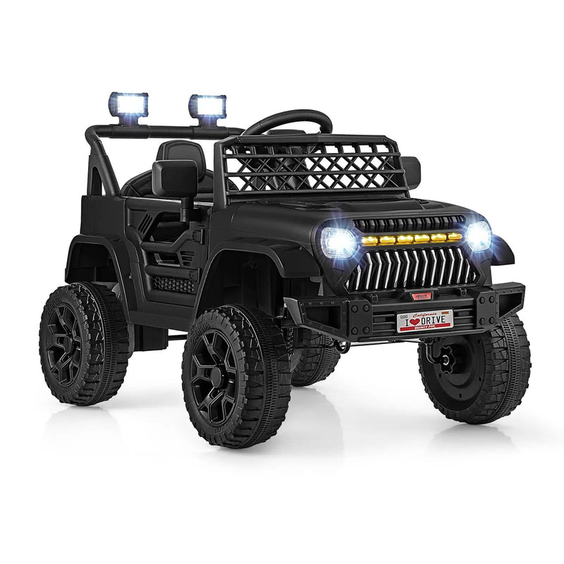 12V Kids Ride on Truck Car with Parental Remote and Music Player by DirectDeals