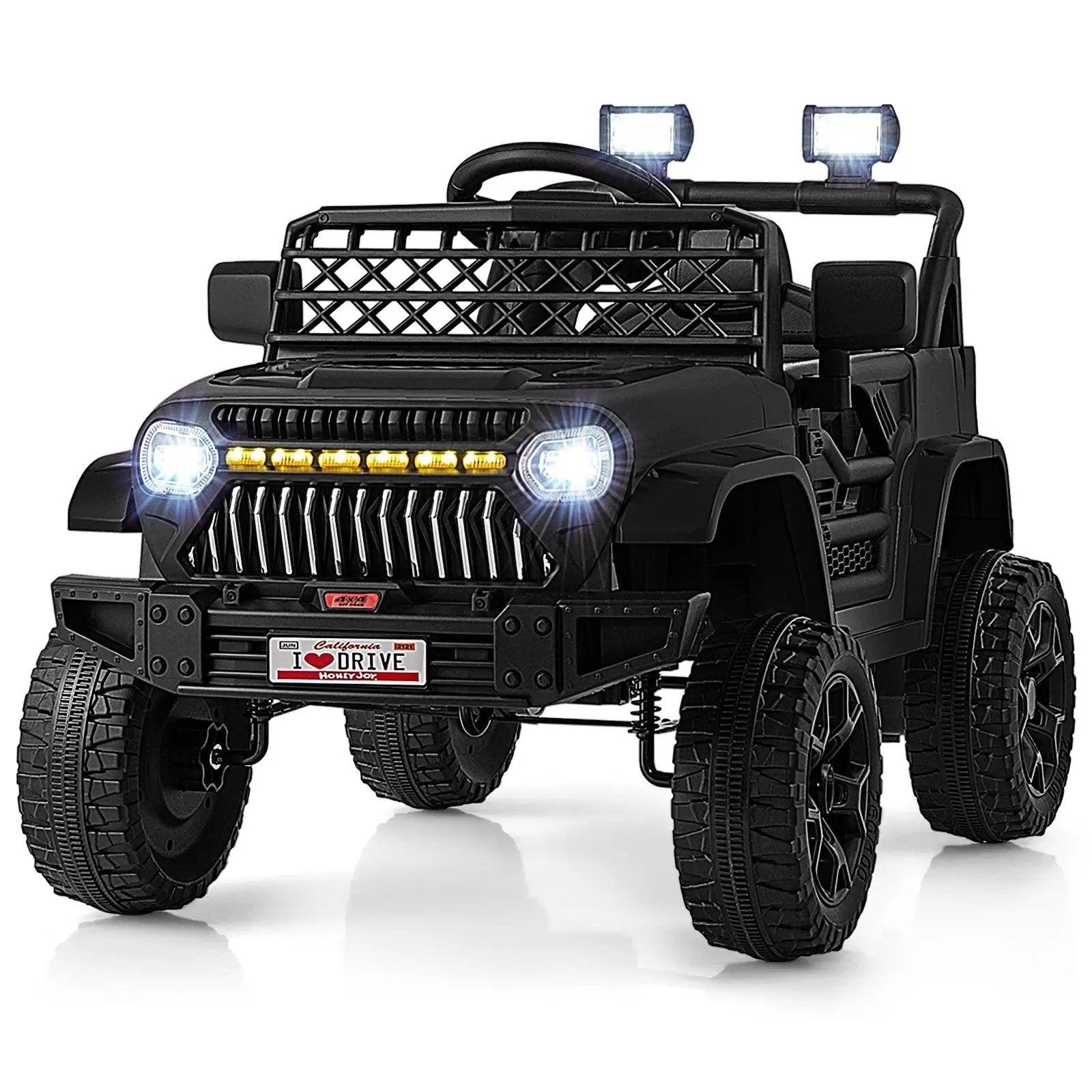 12V Kids Ride on Truck Car with Parental Remote and Music Player by DirectDeals