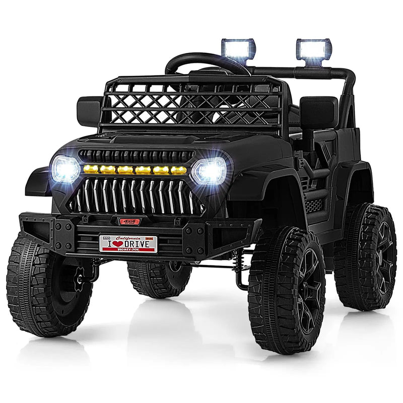 12V Kids Ride on Truck Car with Parental Remote and Music Player by DirectDeals