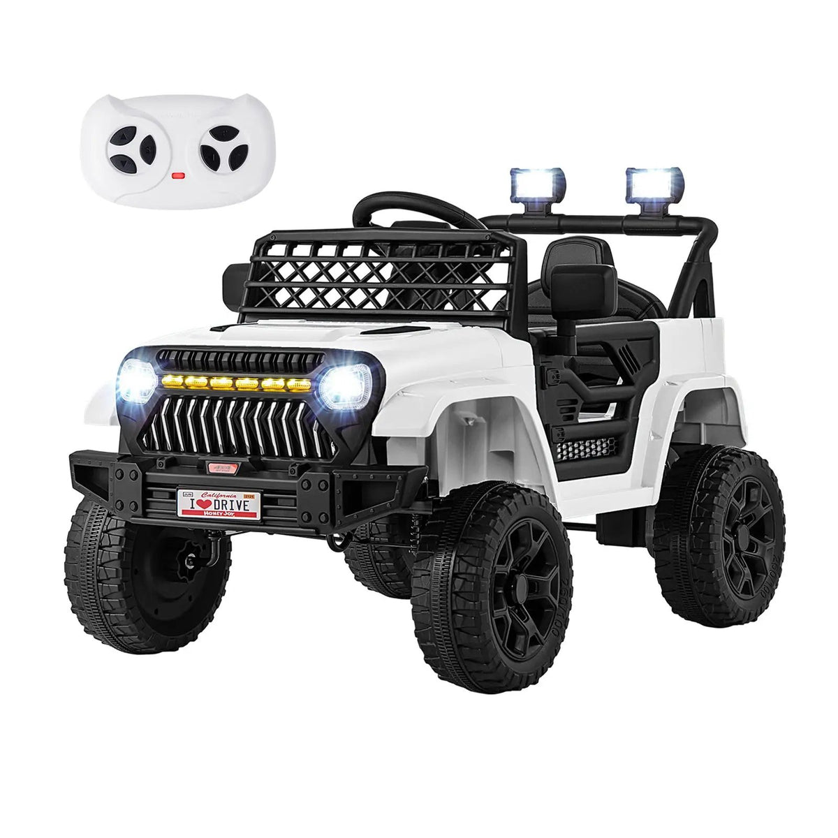 12V Kids Ride on Truck Car with Parental Remote and Music Player, photo 12 of 12