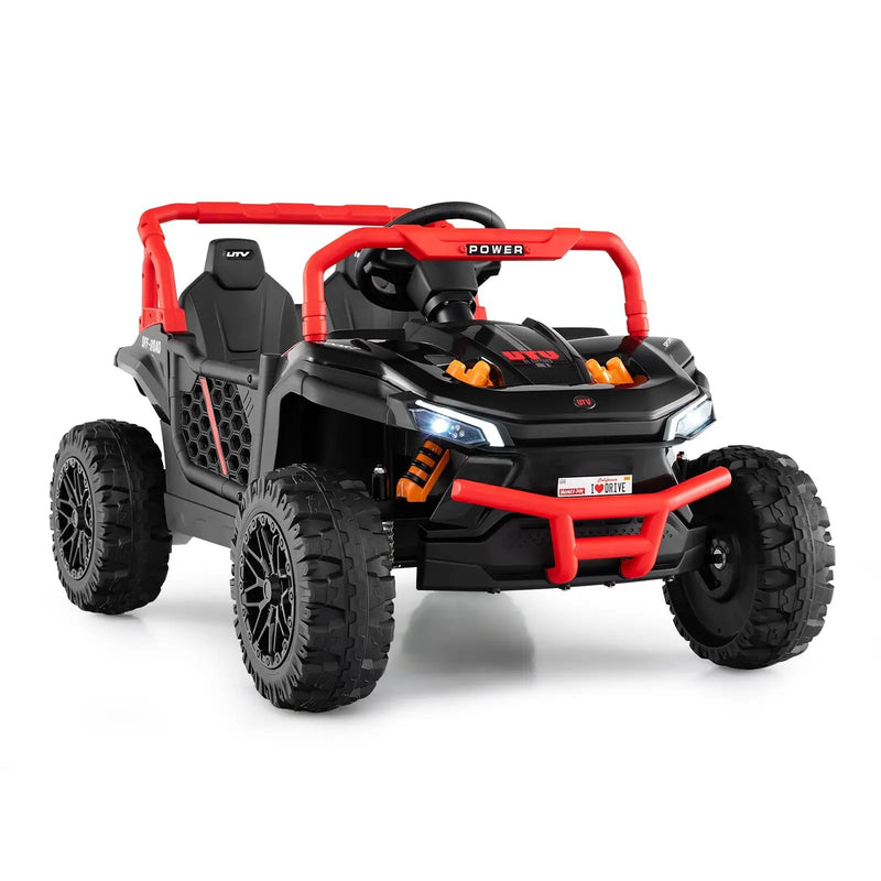 12V Kids Ride on Truck Off-Road UTV with Parental Remote and Lights by DirectDeals