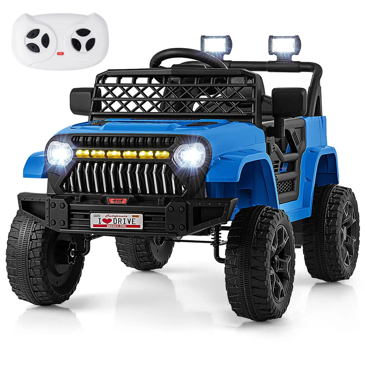 12V Kids Ride on Truck Car with Parental Remote and Music Player, photo 9 of 12
