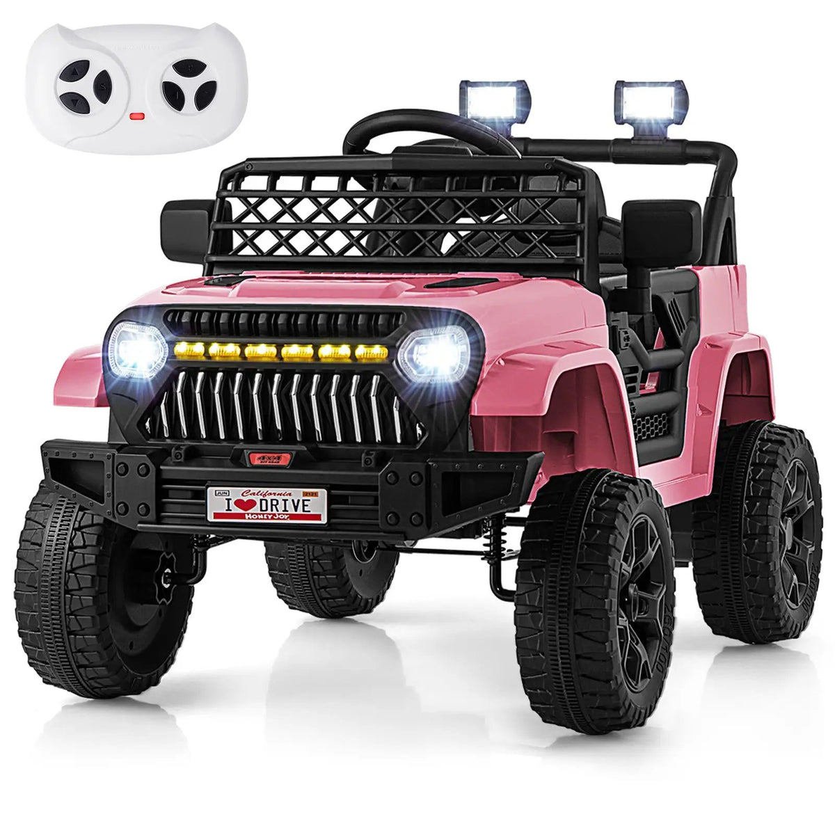 12V Kids Ride on Truck Car with Parental Remote and Music Player, photo 10 of 12