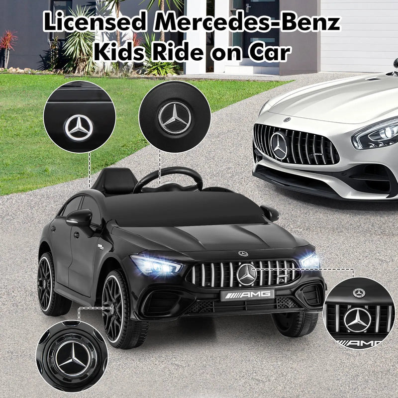 12V Kids Ride on Car Mercedes-Benz AMG CLA 45 with Remote by DirectDeals