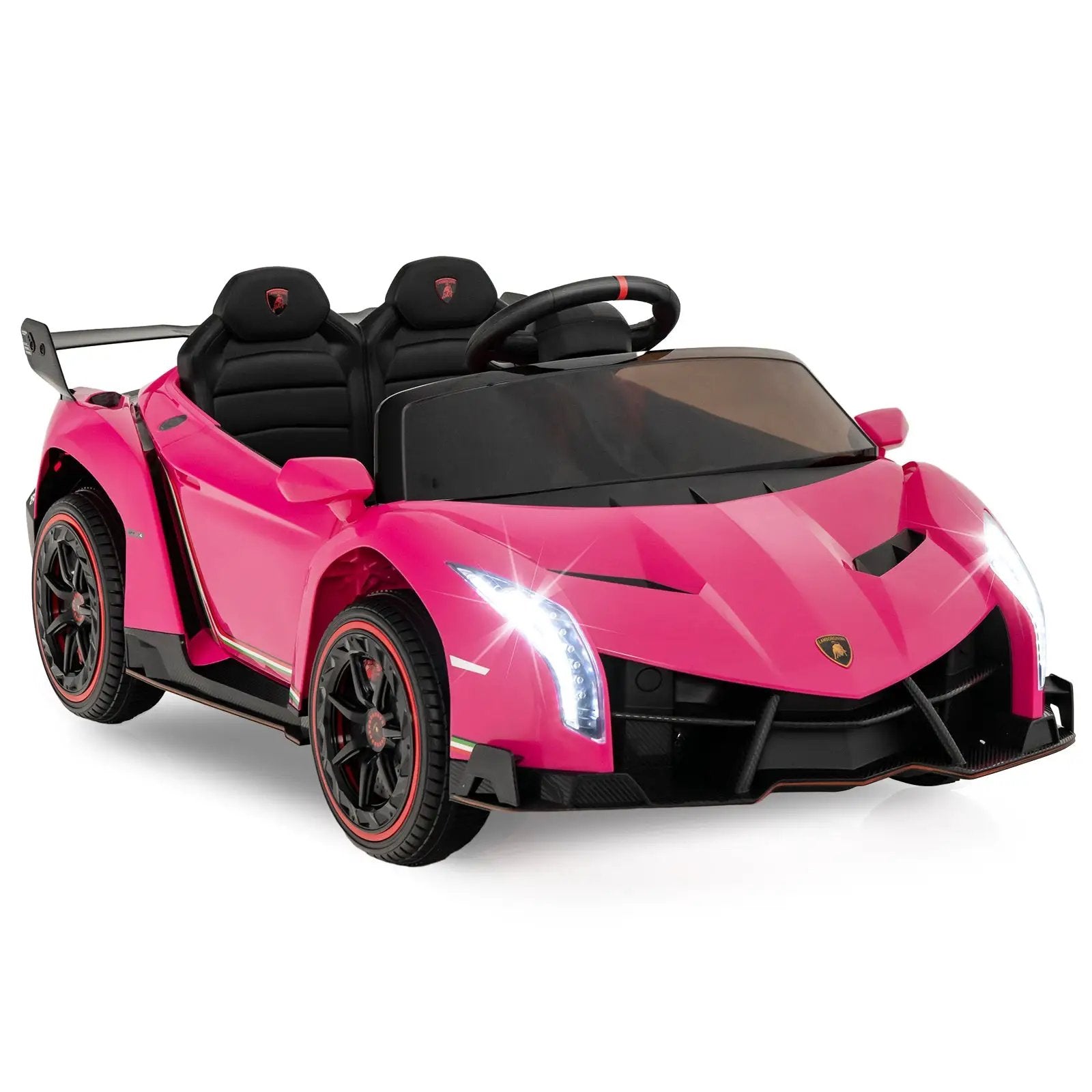 12V Licensed Lamborghini 4WD Kids Ride-on Sports Car with 2.4G Remote by DirectDeals