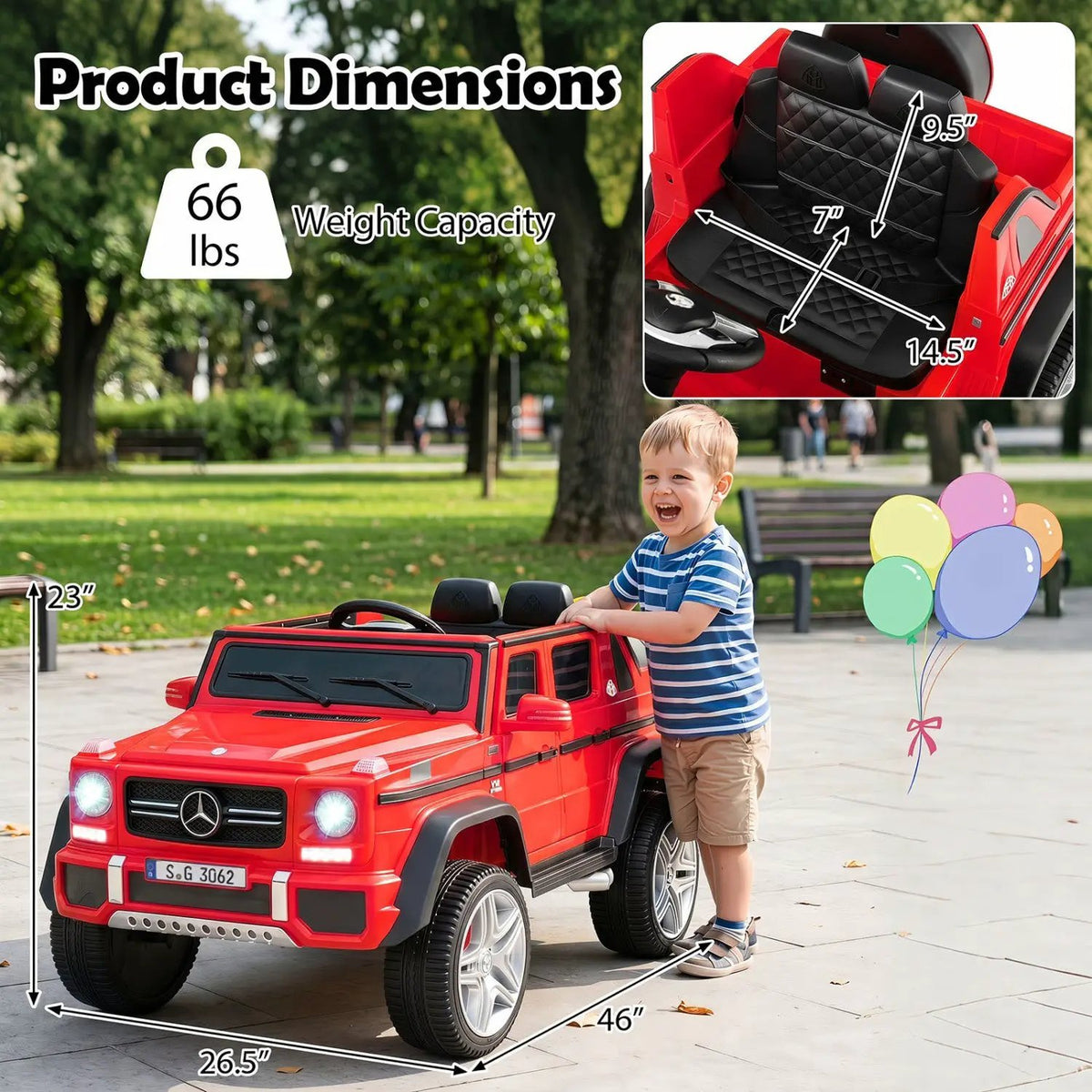 12V Mercedes-Benz Kids Ride-On Car with Remote Control, photo 3 of 16