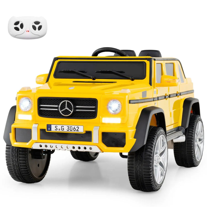 12V Mercedes-Benz Kids Ride-On Car with Remote Control by DirectDeals